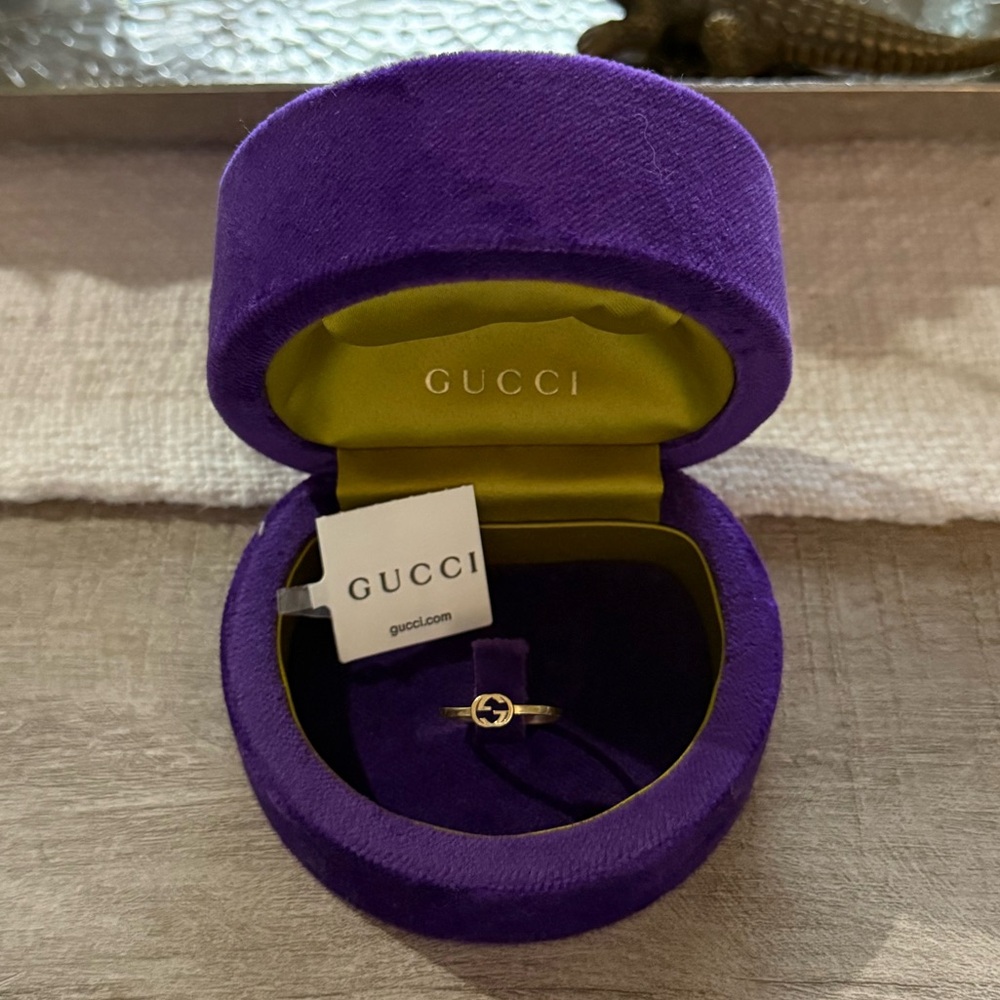 Gucci Interlocking Ring - image 1